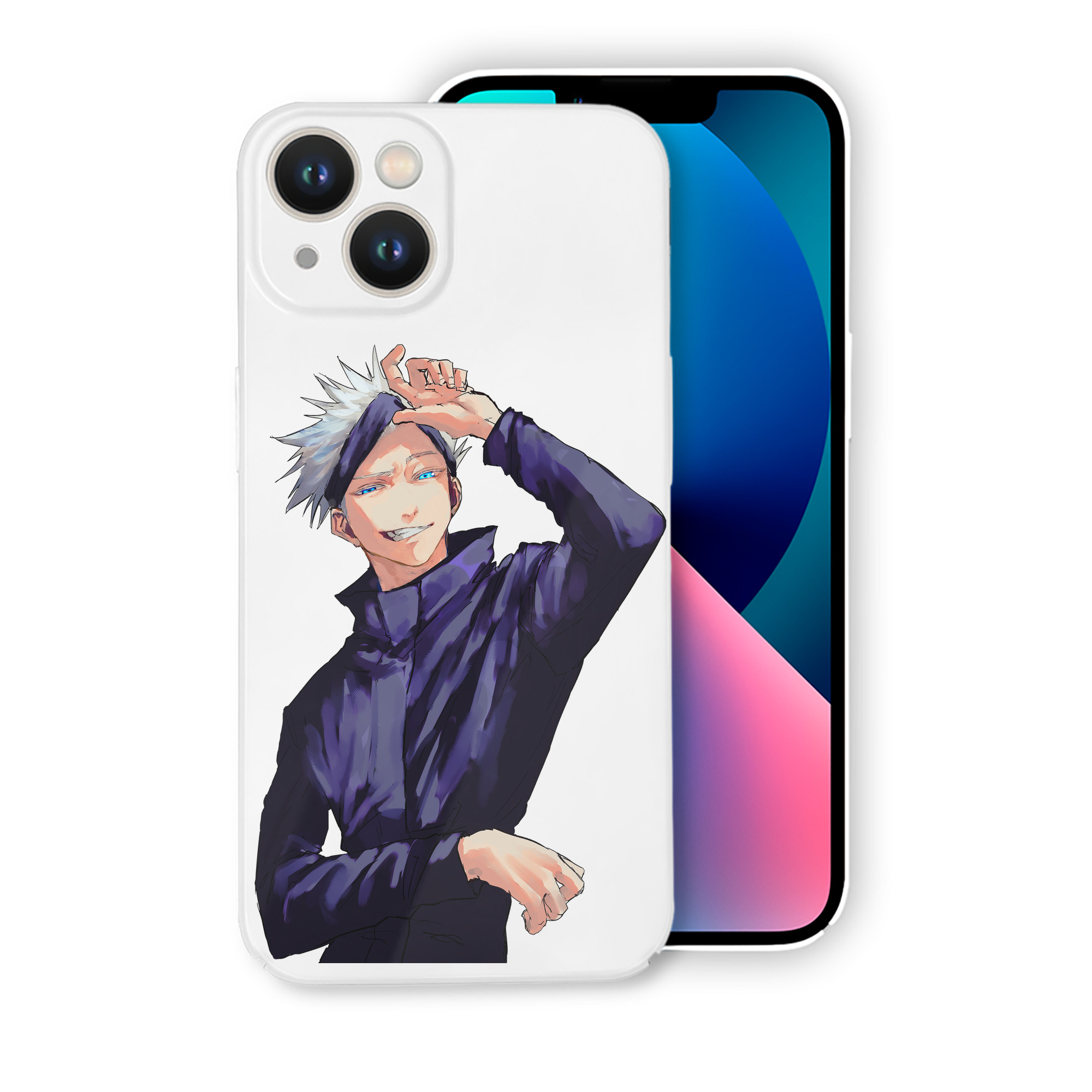 （画像用） 呪術廻戦 Jujutsu Kaisen 【iPhone 14シリーズ対応】ハードケース